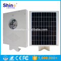 12W Motion Sensor All Ine One Integrated Solar LED Garden light with 3 years warranty